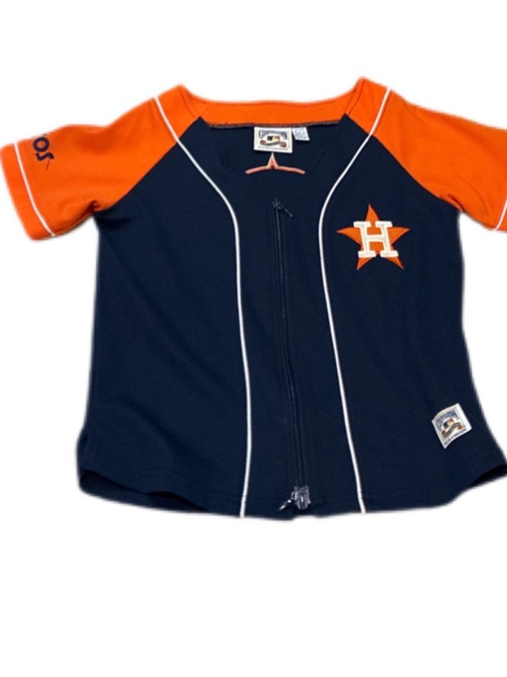 Houston Astros  Zip-Front Baseball Top